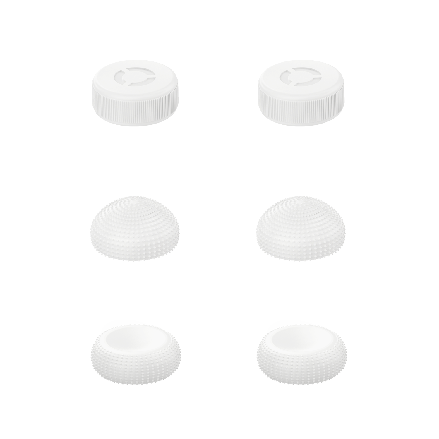 Left. Lenovo - Legion Go Joystick Caps - Glacier White.