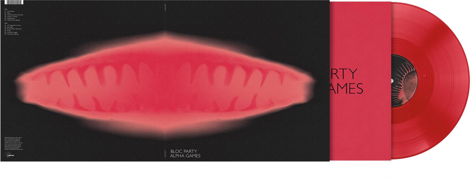 Bloc Party - Alpha Games     LP – Indie Exclusive   - VINYL LP