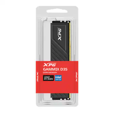 ADATA XPG GAMMIX D35 32GB DDR4 RAM, CL16 PC4 25600 3200MHz 288 ADATA XPG GAMMIX D35 32GB DDR4 RAM, CL16 PC4 25600 3200MHz 288