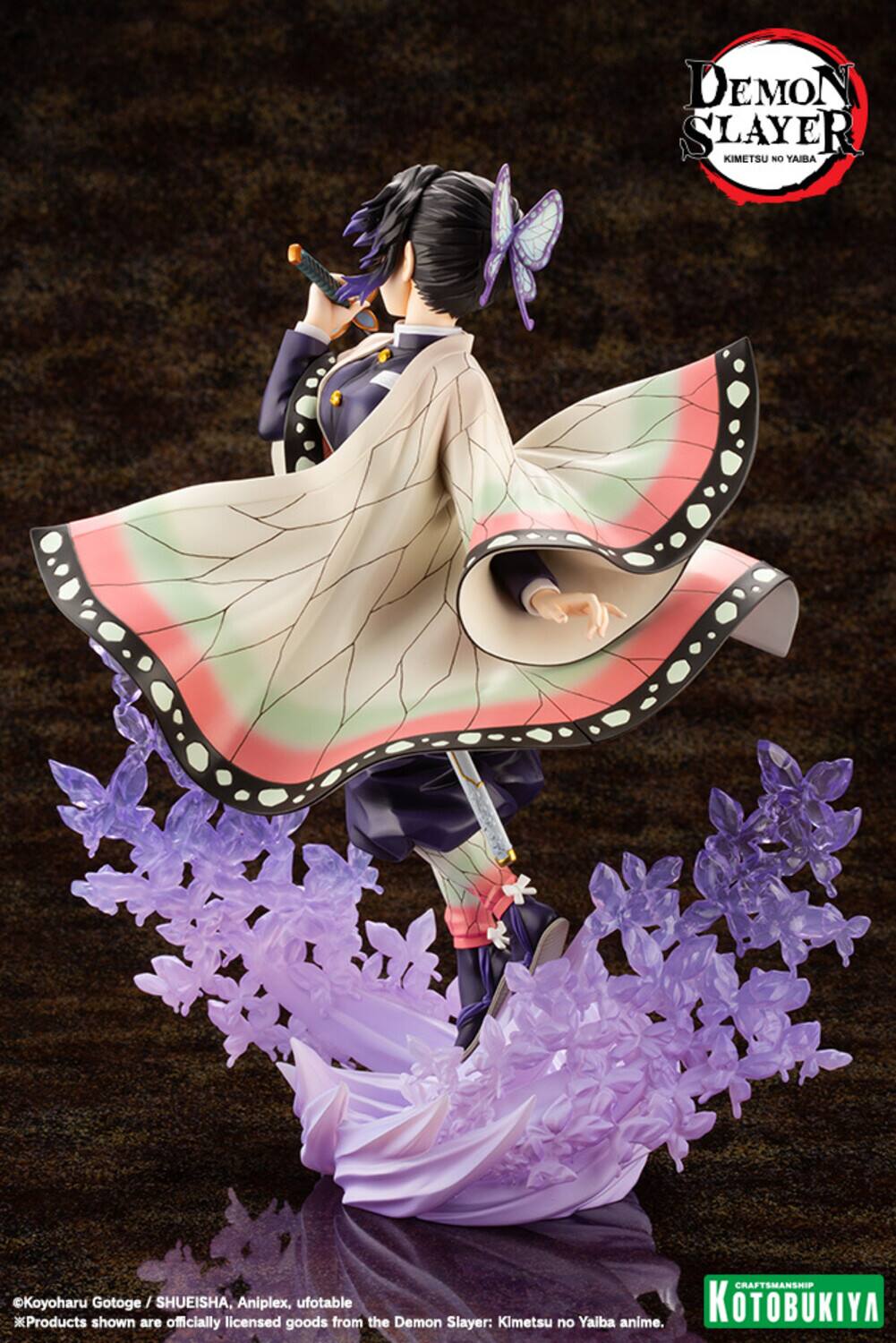DEMON SLAYER KIMETSU NO YAIBA

CRAFTSMANSHIP
Koyoharu Gotoge / SHUEISHA, licensed Aniplex, ufotable from the Demon Slayer: Kimetsu no Yaiba anime.
KOTOBUKIYA are officially licensed goods from the Demon Slayer: Kimetsu no Yaiba anime.