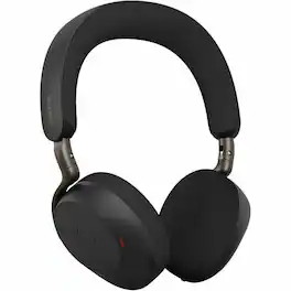 Jabra - Evolve3 75 Headset - Stereo - Wireless - Bluetooth - 98.4 ft - 35 Ohm - 20 Hz to 20 kHz - On-ear, Over-the-head - Black