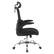 Left. OSP Home Furnishings - Mesh Back Manager’s Chair with Flip Arms and 2-Way Adjustable Headrest - Black.