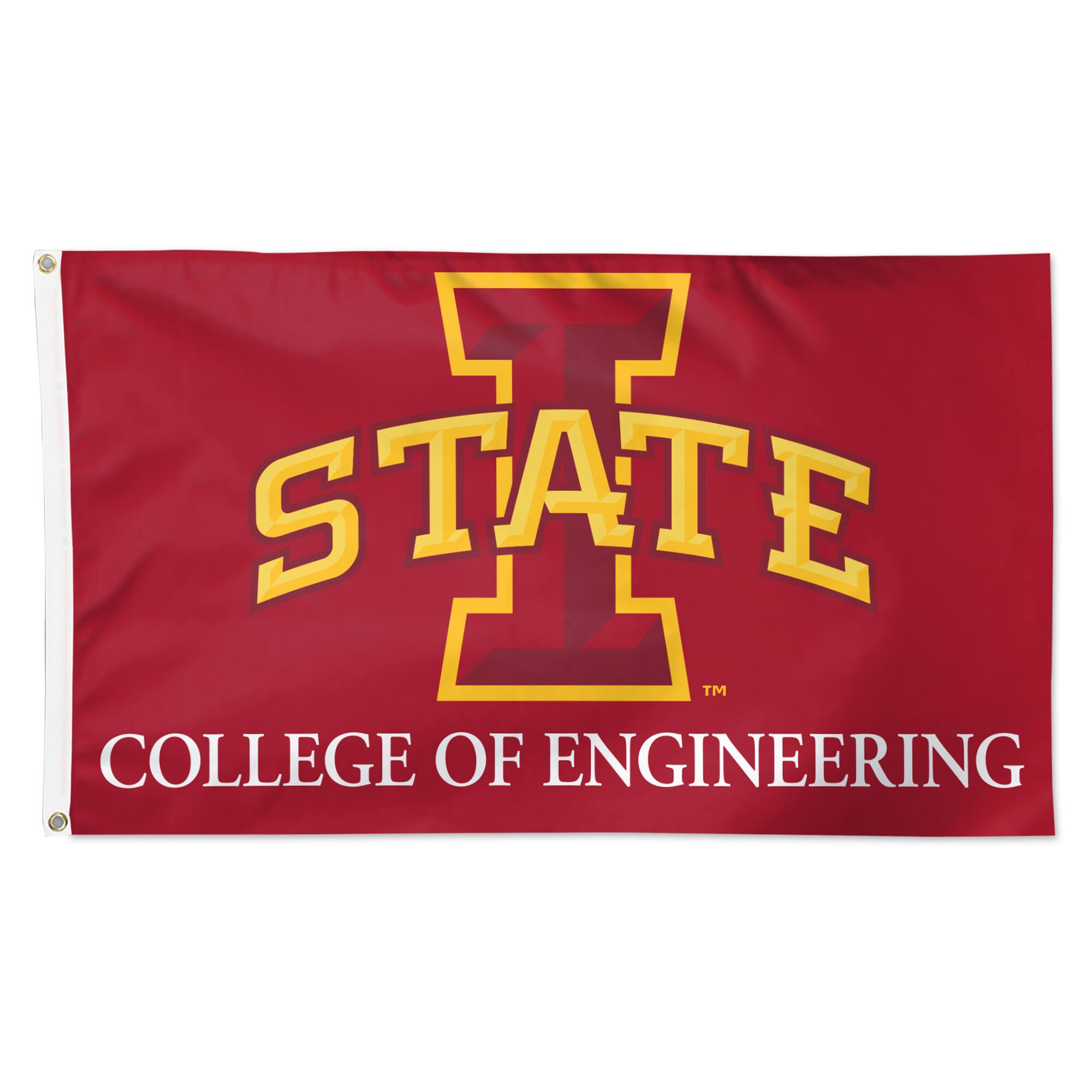 WinCraft - Iowa State Cyclones 3' x 5' College of Engineering Deluxe Single-Sided Flag - Multicolor