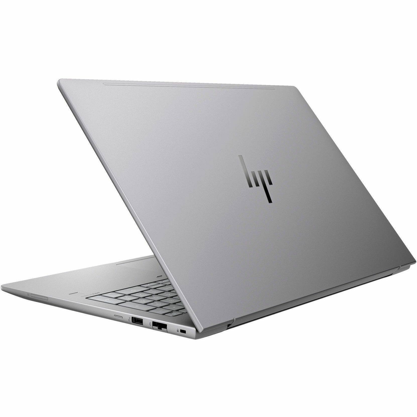 Alt View 3. HP - HP ZBook Power G11 A 16" Mobile Workstation - WUXGA - AMD Ryzen 5 8645H - 16 GB - 512 GB SSD - English Keyboard - Smart - Unknown.