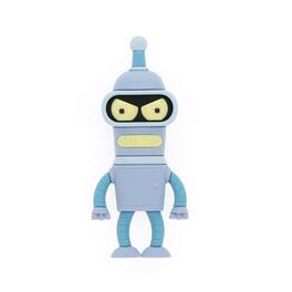 Monogram - Futurama Bender 3D Figural Foam Magnet - Blue