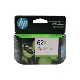 HP - 62XL High Yield Tri-color Original Ink Cartridge - 415 Pages (C2P07AA)