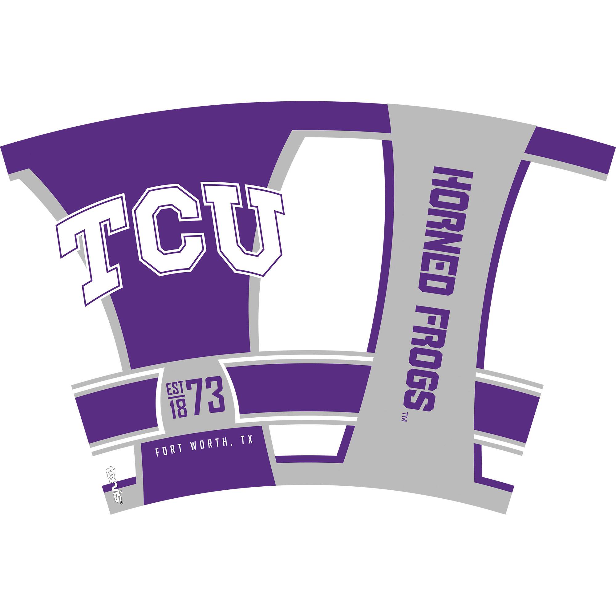 TCU  
HORNED FROGS  
EST 1873  
FORT WORTH, TX