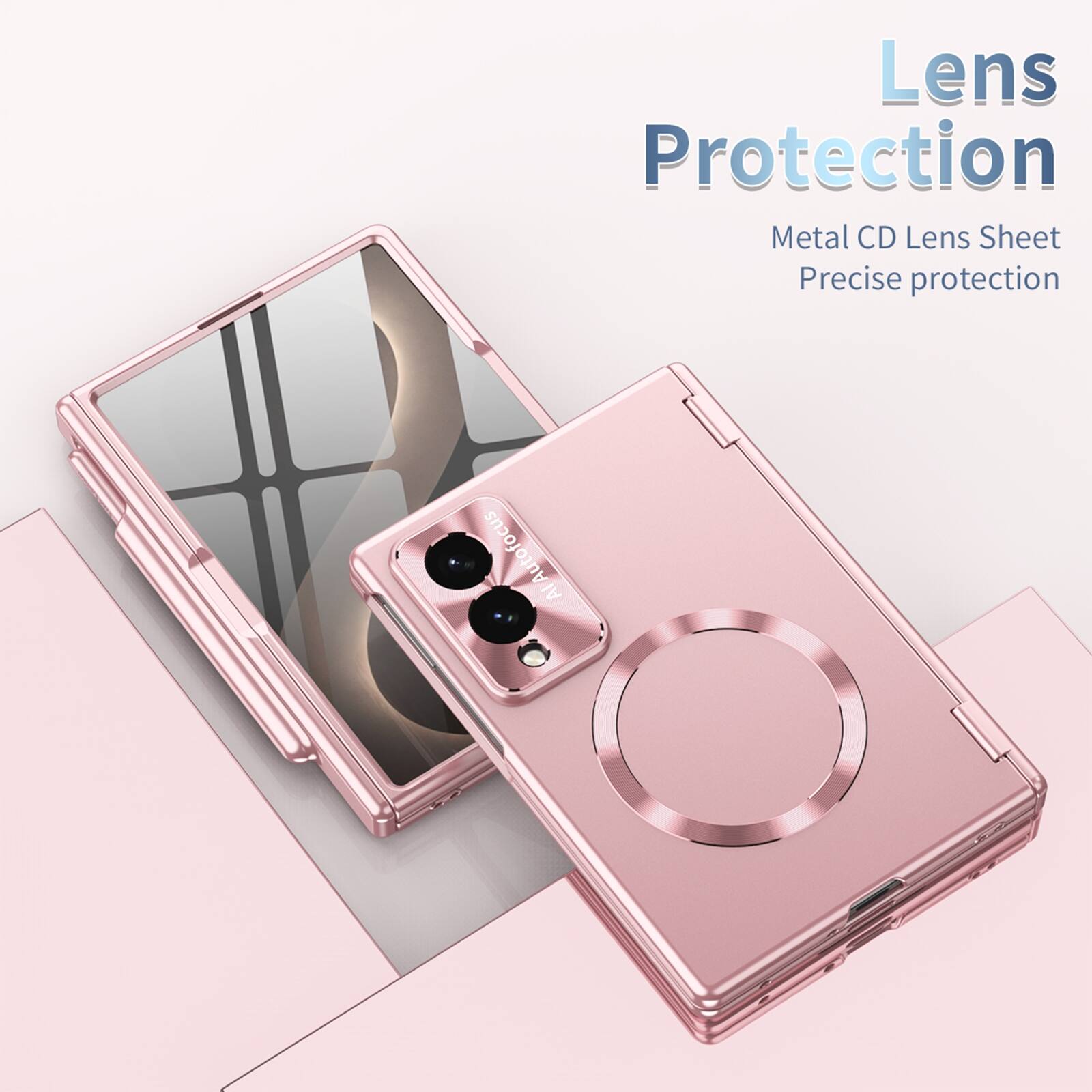 Lens Protection  
Metal CD Lens Sheet  
Precise protection