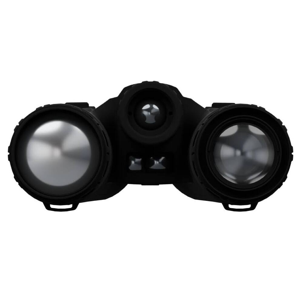 Angle. ATN - BinoX 6 Dual 3-24x Multispectral Binoculars with Laser Rangefinder | 4-in-1 Vision Modes with Streaming Capabilities - Black.