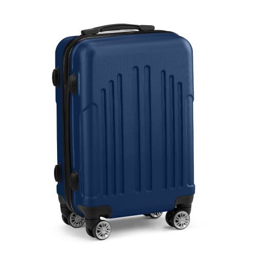Alt View 2. Winado - 20" Airline Approved Small Trolley Case ABS Hardside Suitcase with Double Spinner Wheels & TSA Lock for Travel Business - Navy Blue.