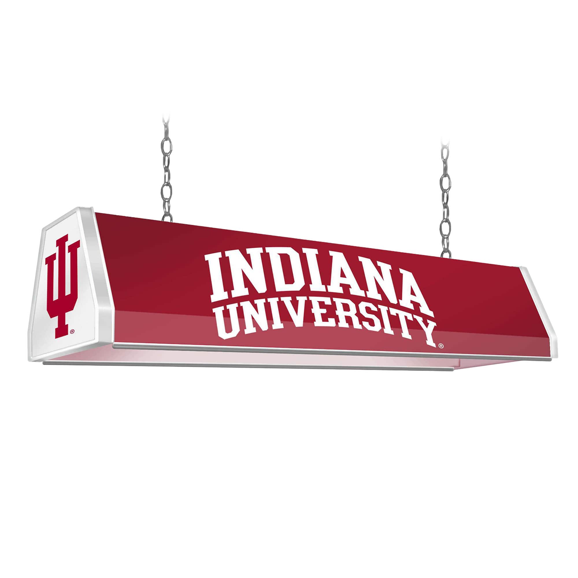 The Fan-Brand - Indiana Hoosiers 38.5'' x 10.75'' Pool Table Light - Multicolor