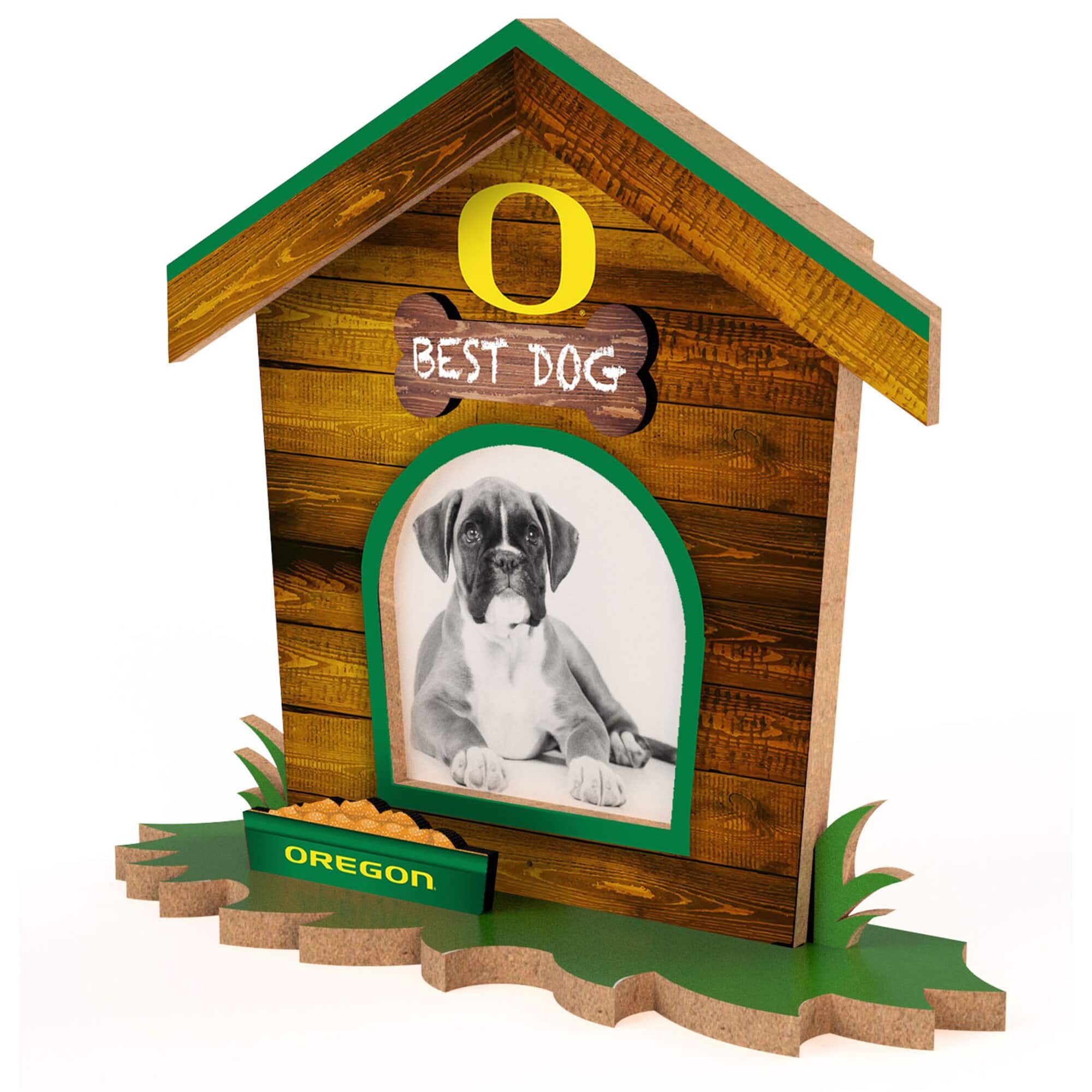 Fan Creations - Oregon Ducks Dog House Photo Frame - Multicolor price history on PriceWatchPro