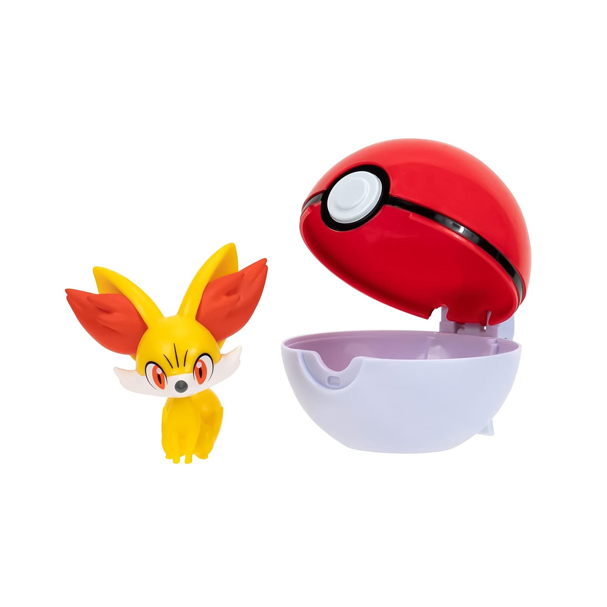 Alt View 3. Pokémon - Pokemon Clip N Go Poke Ball Set | Fennekin - Multi-Colored.