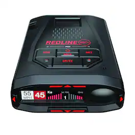 Escort - Redline 360c Radar Detector System, works with Apple CarPlay/Android Auto - Black
