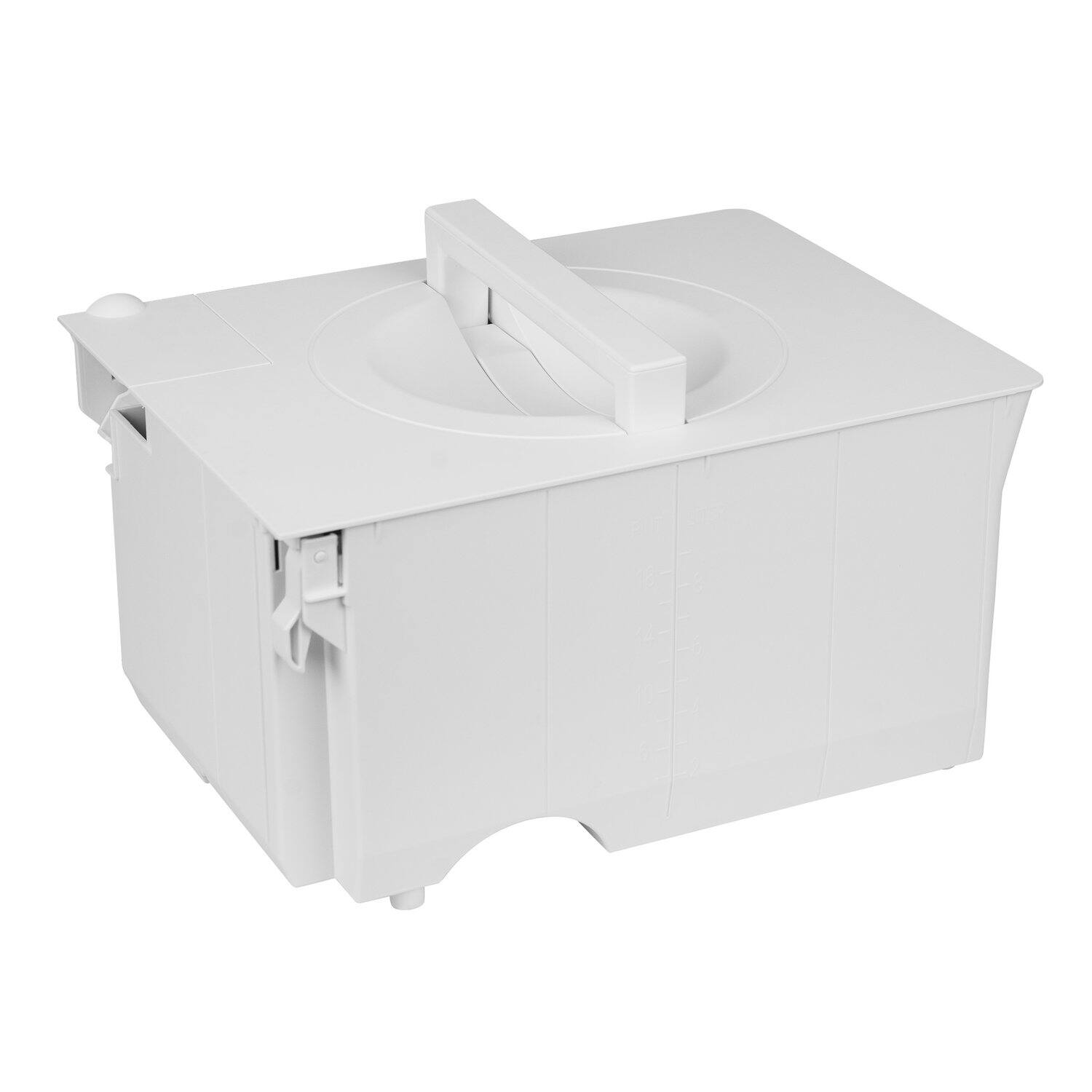 Alt View 8. Hisense - Hisense 50 Pint Lift-Up Dehumidifier in White - White.