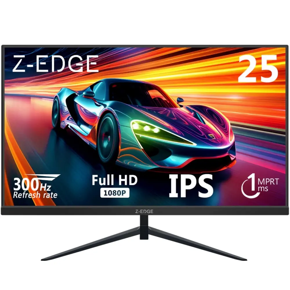 Z-EDGE 25 300Hz Refresh rate Full HD 1080P IPS 1 MPRT 1 ms