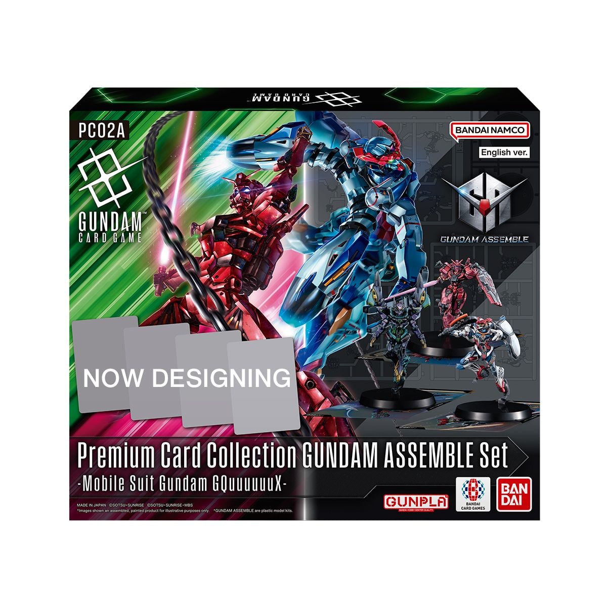 Bandai - Gundam Card Game Premium Card Collection Gundam Assemble Set (Japanese) - Mobile Suit Gundam GQUUUUUUX (PC02A) price history on PriceWatchPro