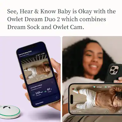 Owlet Dream Duo Owlet Sock And Monitor Owlet Dream Duo Smart Baby