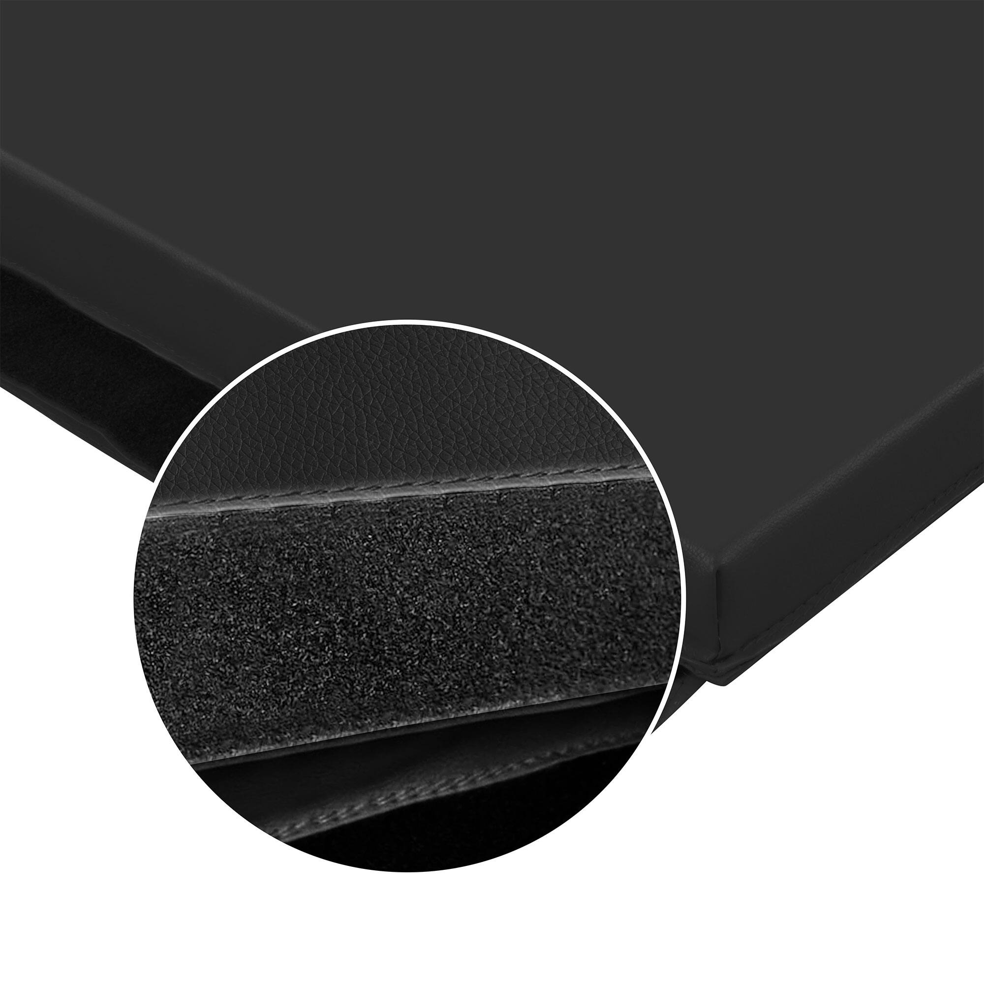 Alt View 8. BalanceFrom Fitness - BalanceFrom 4' x 6' x 2" All Purpose Folding Fitness Gymnastics Gym Mat, Black - Black.