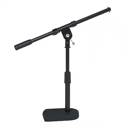 Front. Stageline - Stageline MS6531BK Low Profile Boom Stand - "NA".