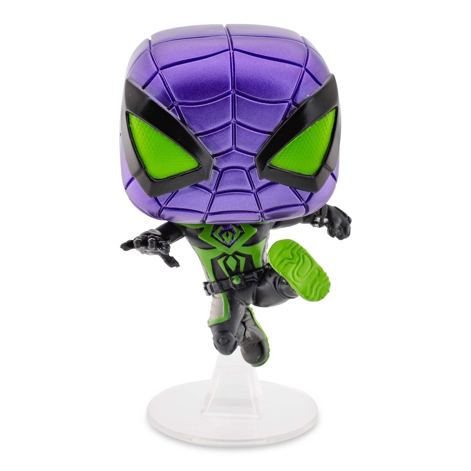 Marvel - Spider-Man Funko POP Vinyl Figure | Miles Morales Reign Suit - Purple