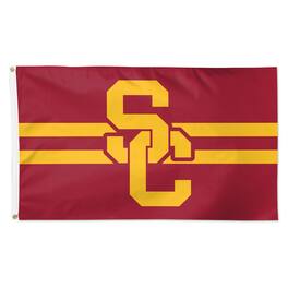 WinCraft - USC Trojans 3' x 5' Horizontal Stripe Deluxe Single-Sided Flag - Multicolor
