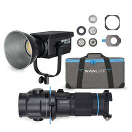 NANLITE - FS-300 Daylight AC LED Monolight Bundle with Projection Attachment 25-45