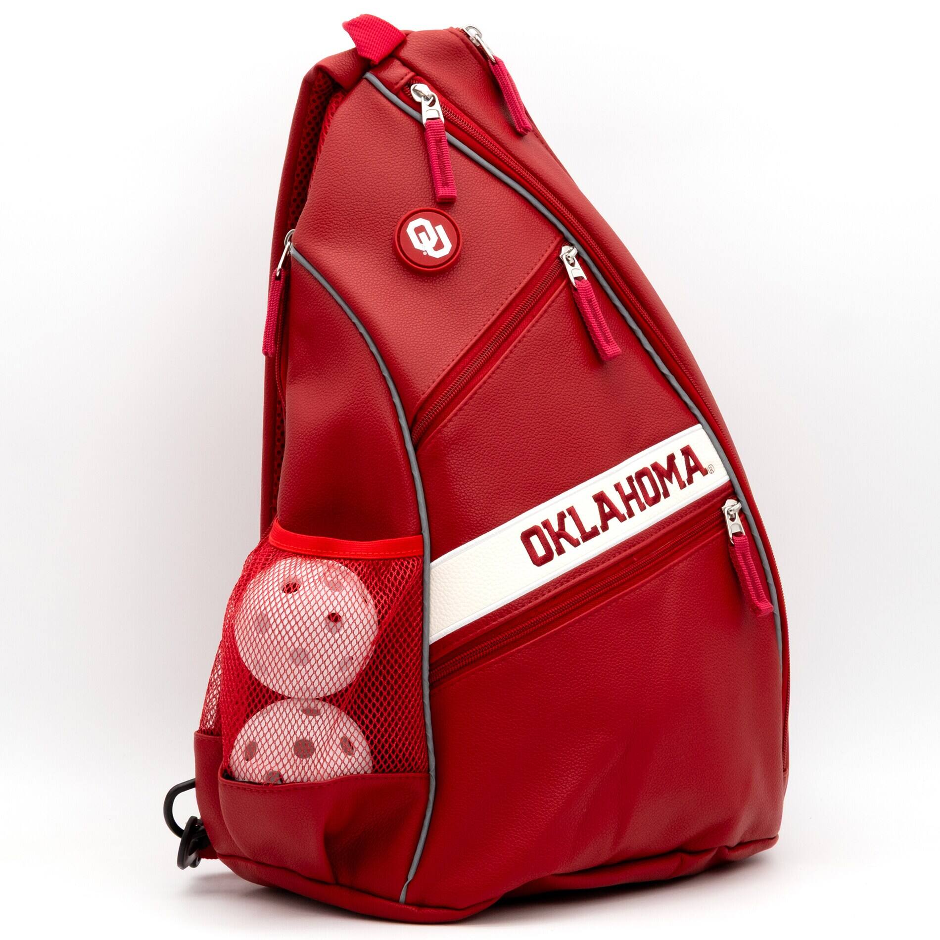 Alt View 2. Team Golf - Oklahoma Sooners Embroidered Team Backpack - Multicolor.