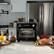 Alt View 14. Cosori - Cube Smart Air Fryer Toaster Oven - Black.