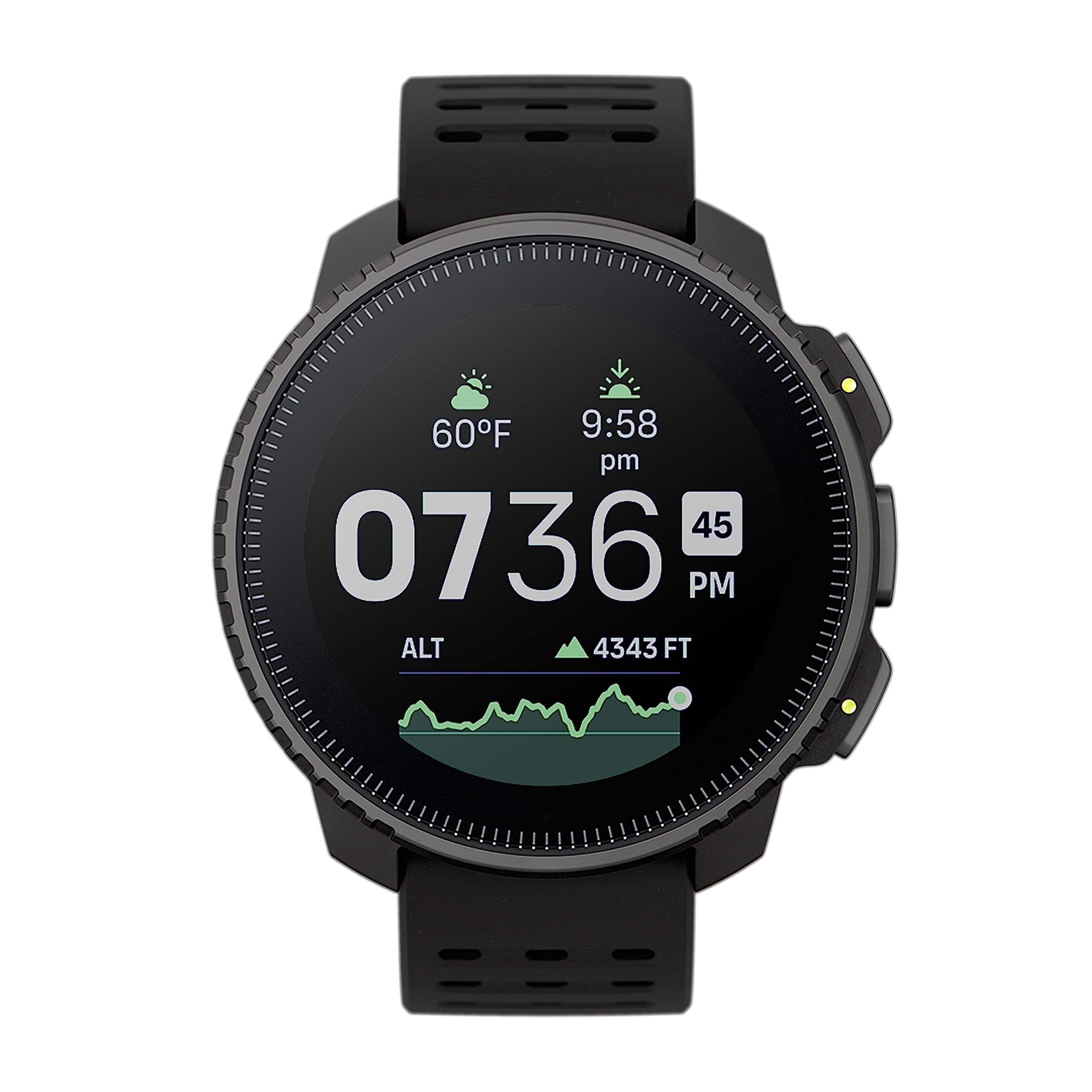 SUUNTO - Vertical: Adventure GPS Watch, Large Screen, Offline Maps,  Black/Black - Black - (2023)