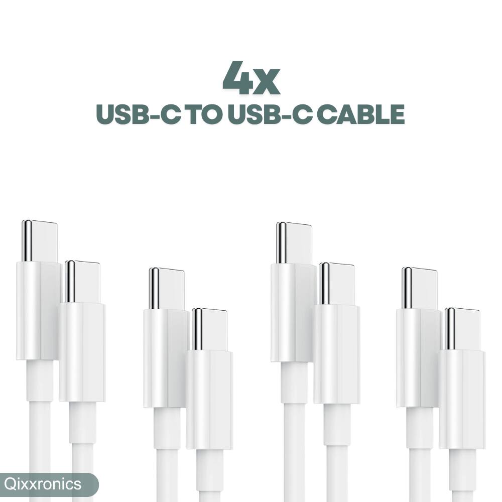 4x USB-C TO USB-C CABLE  
Qixxronics