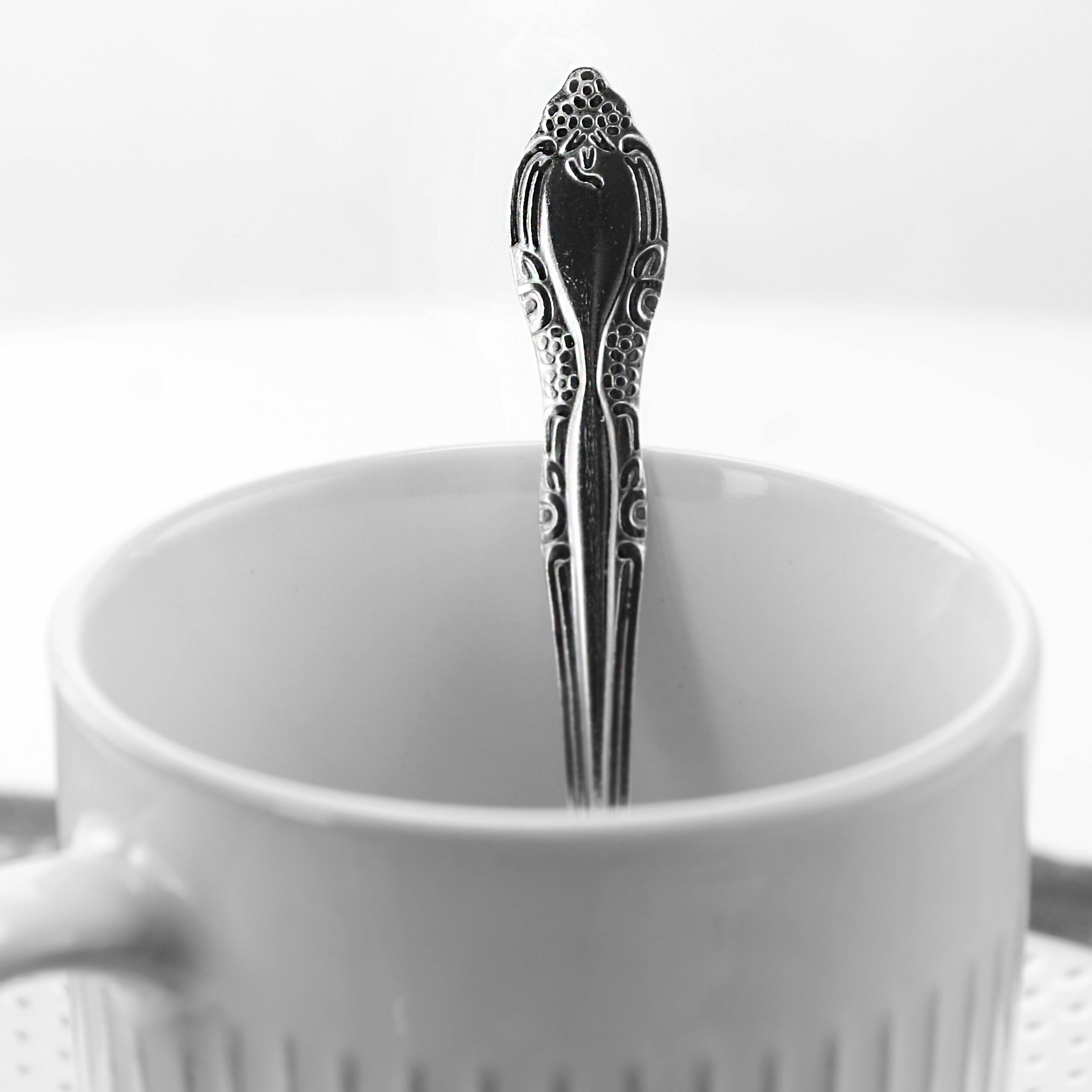 Alt View 4. Gibson - Abbie 24 Piece Stainless Steel Teaspoon Set - Silver.