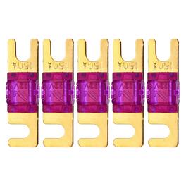 Unique Bargains - 5pcs 150A 32V Mini ANL Fuse Blade Type for Automotive Marine Audio Video System Electrical Protection - Purple