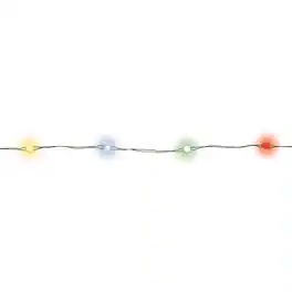 Celebrations - LED Micro Dot/Fairy 200 ct String Christmas Lights 5.5 ft - Multicolored