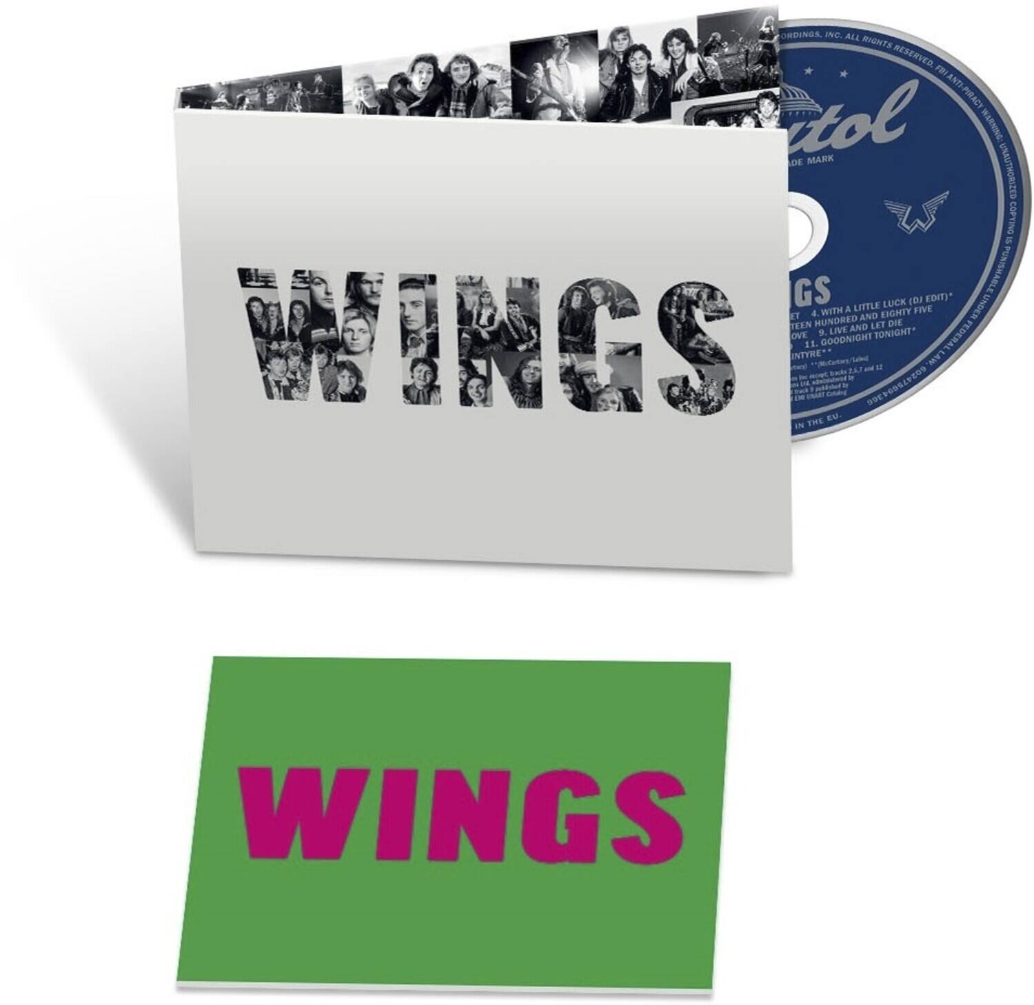 Paul McCartney & Wings - Wings   - COMPACT DISCS [CD]