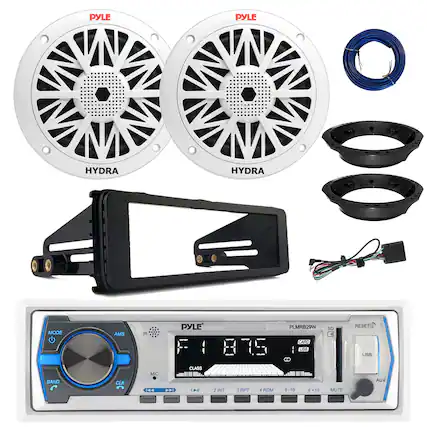 PYLE HYDRA HYDRA
MODE BAND AMS CLK R MIC
CLASS
F 1 875
2 INT 3 RPT 4 ROM
PLMRB29W
CARD USB
5-10 5 +10 30 4
MUTE RESET
USB AUX