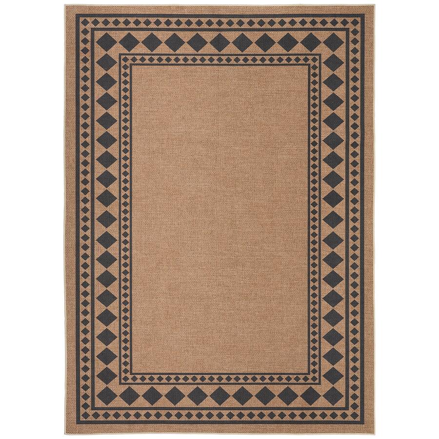 Area Rug With Border GAOMON Modern Border Area Rug Low Pile Pet Friendly Stain Resistant ...