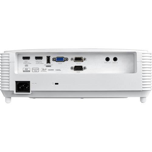 4K Full HD 30 DLP Home MHL IN

- HDMI 1
- HDMI 2
- VGA
- USB
- LAN
- IR Receiver
- Audio Out (L/R)
- Power (A/C)