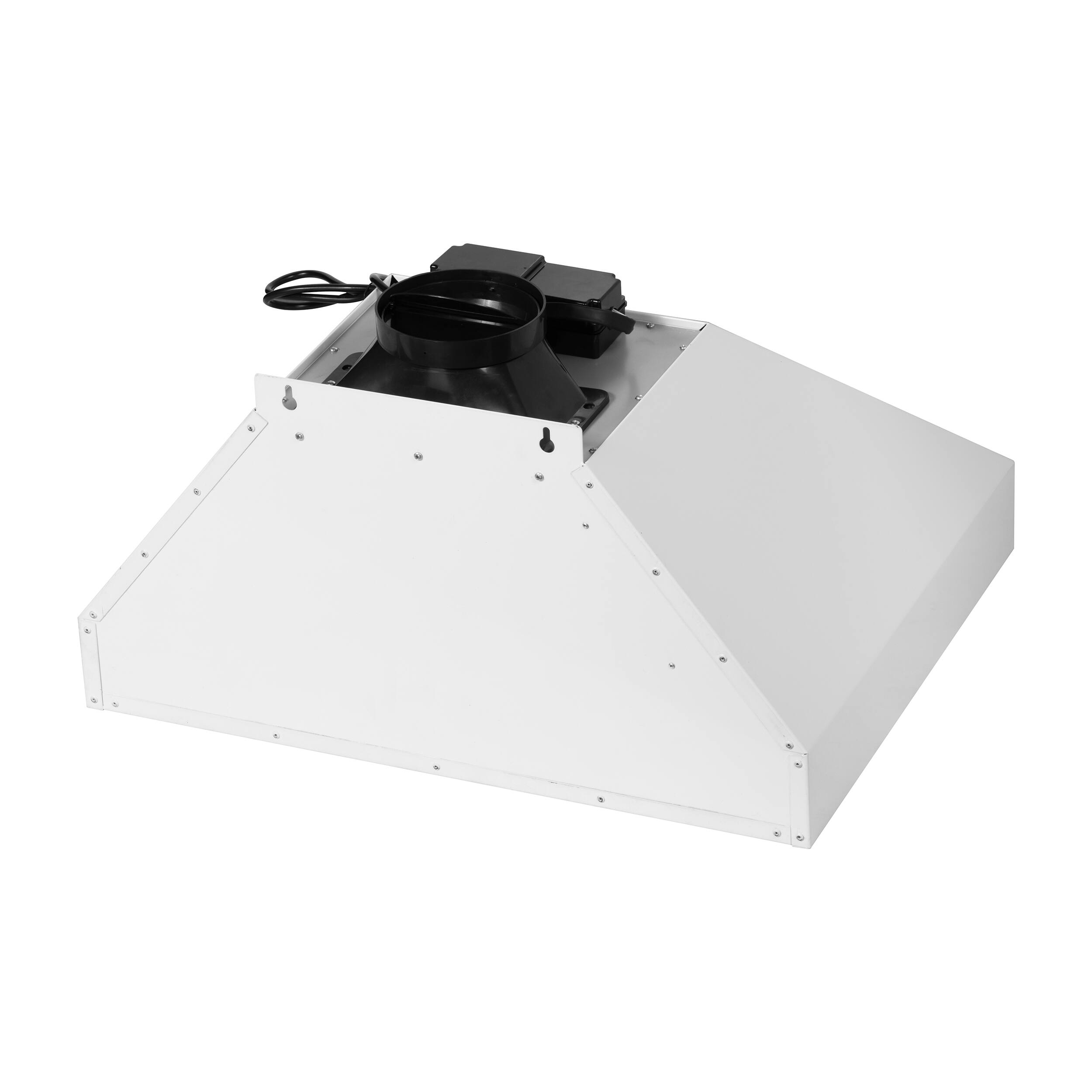 Back. Forno Appliances - Aria 30 in. Convertible Wall-Mounted Range Hood - White.