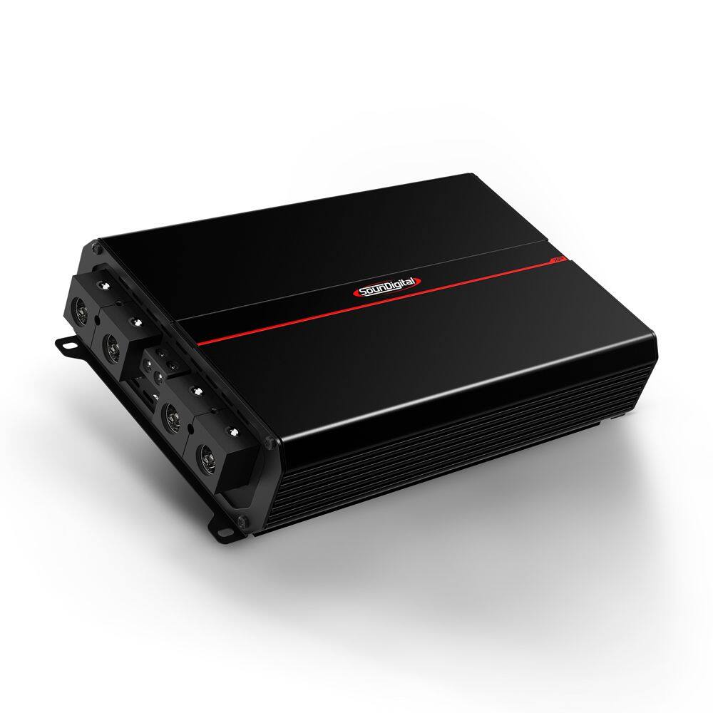 Angle. SounDigital - SounDigital XP 8000.1 Monoblock 8000 watt RMS at 2 Ohm Amplifier - Black.