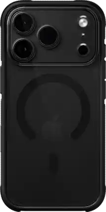 Front. dbrand - Ghost Case with MagSafe for Apple iPhone 18 Pro / iPhone 17 Pro - Black.