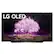 Front. LG - 83" Class C1 Series OLED 4K UHD Smart webOS TV - Black.