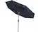 Left. Sun Ray - 9' Round 8Rib Solar Lighted Umbrella - Navy.