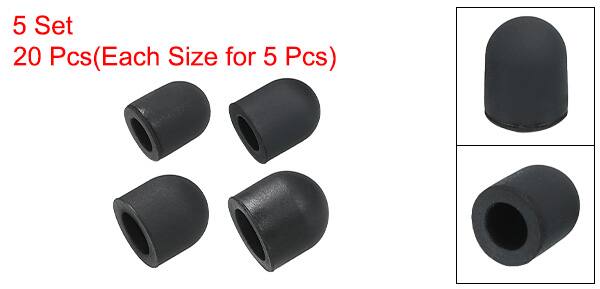 5 Set  
20 Pcs (Each Size for 5 Pcs)