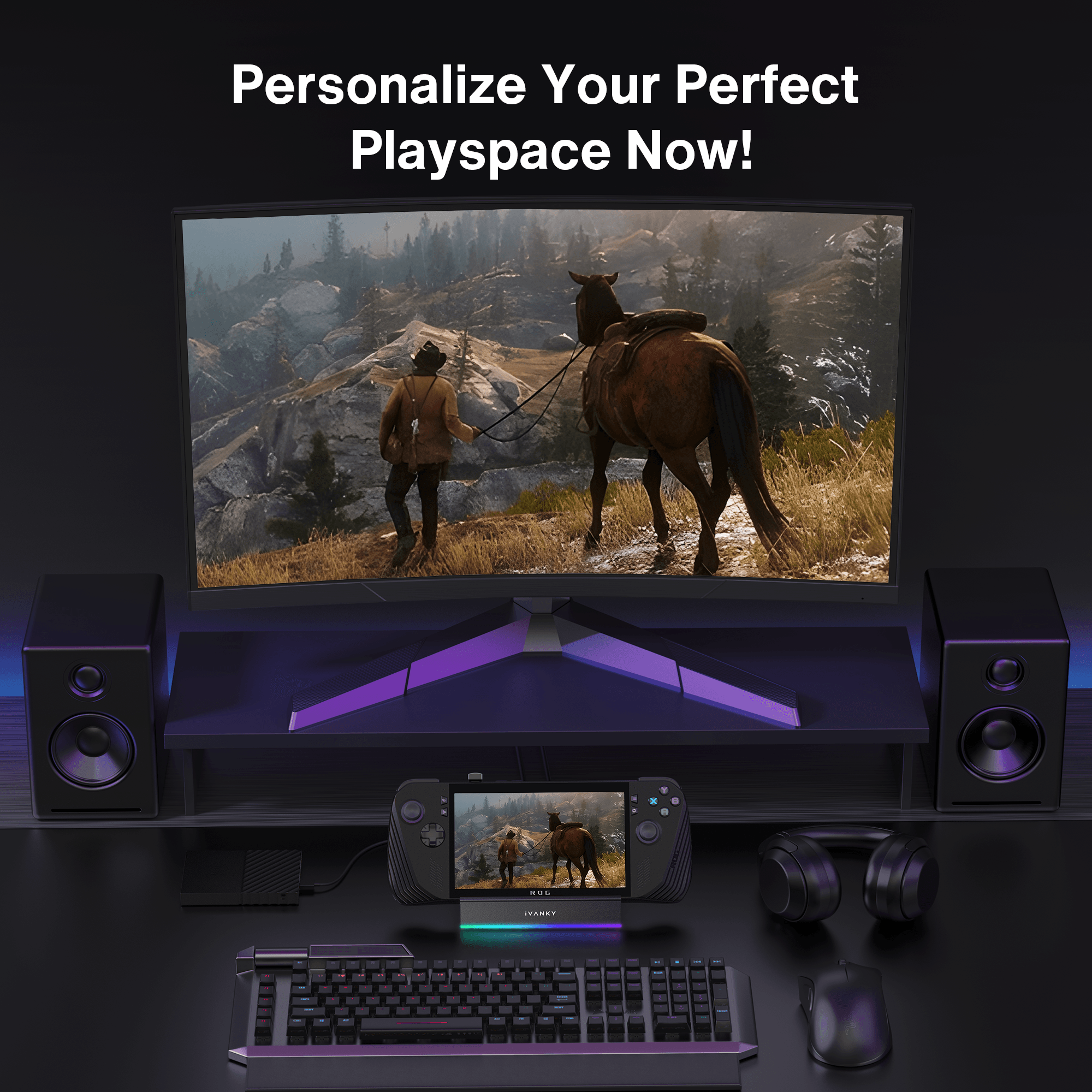 iVANKY 4K@120Hz 14 in 1 Docking Station for Steam Deck OLED