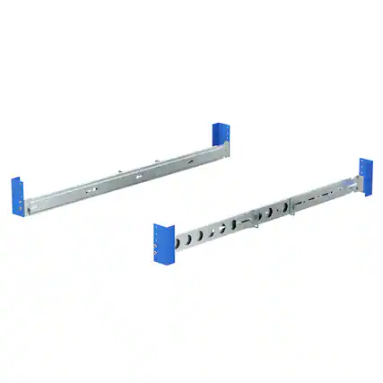 Front. RackSolutions - RackSolutions 1U Cobra 110-A Dry Slide Rail for Dell - Compatible with Dell PowerEdge 11th-14th Gen Servers - Metallic.