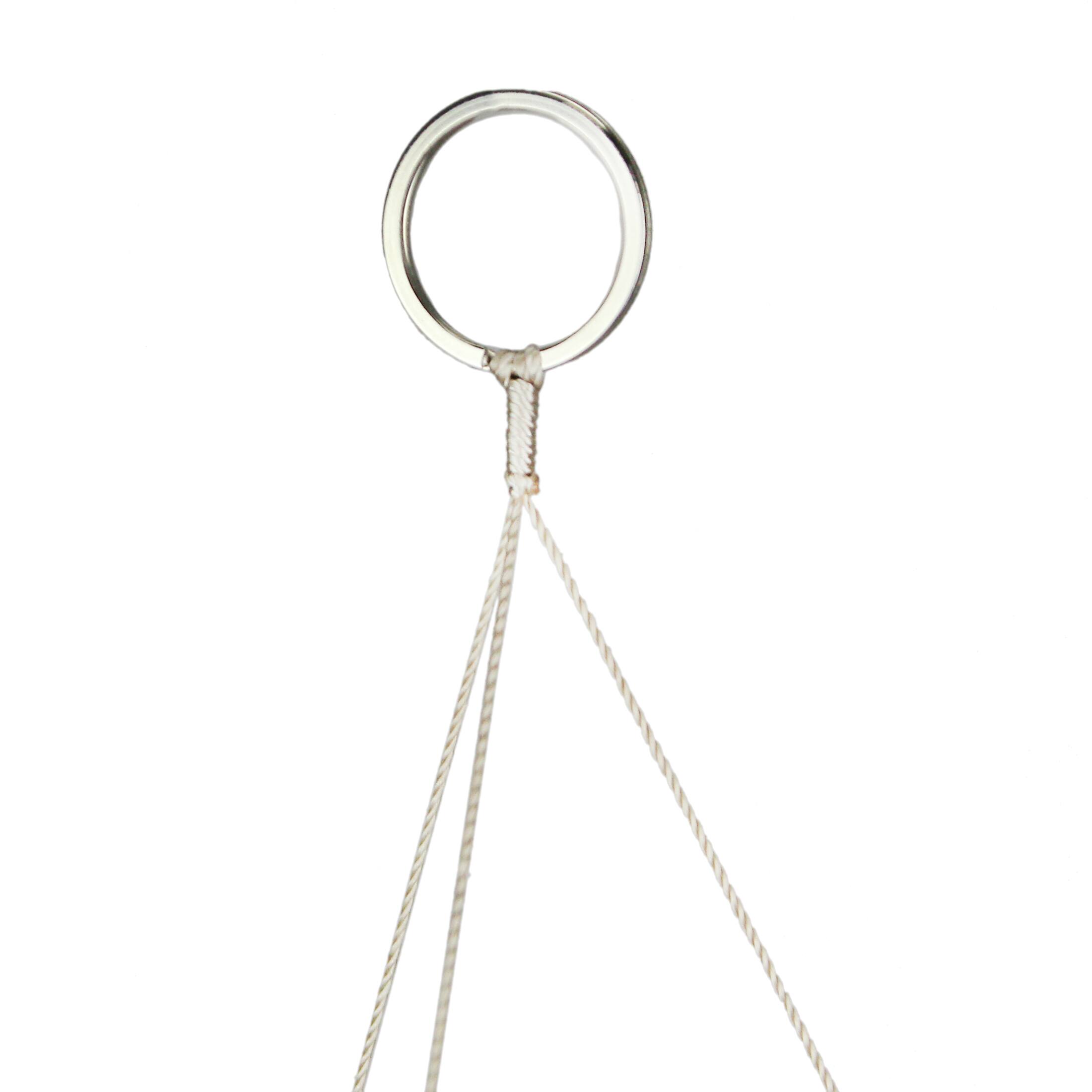 Alt View 2. J.D. Yeatts - Blue Green and White Capiz Shell Wind Chime 29 Inches Long - Multicolored.