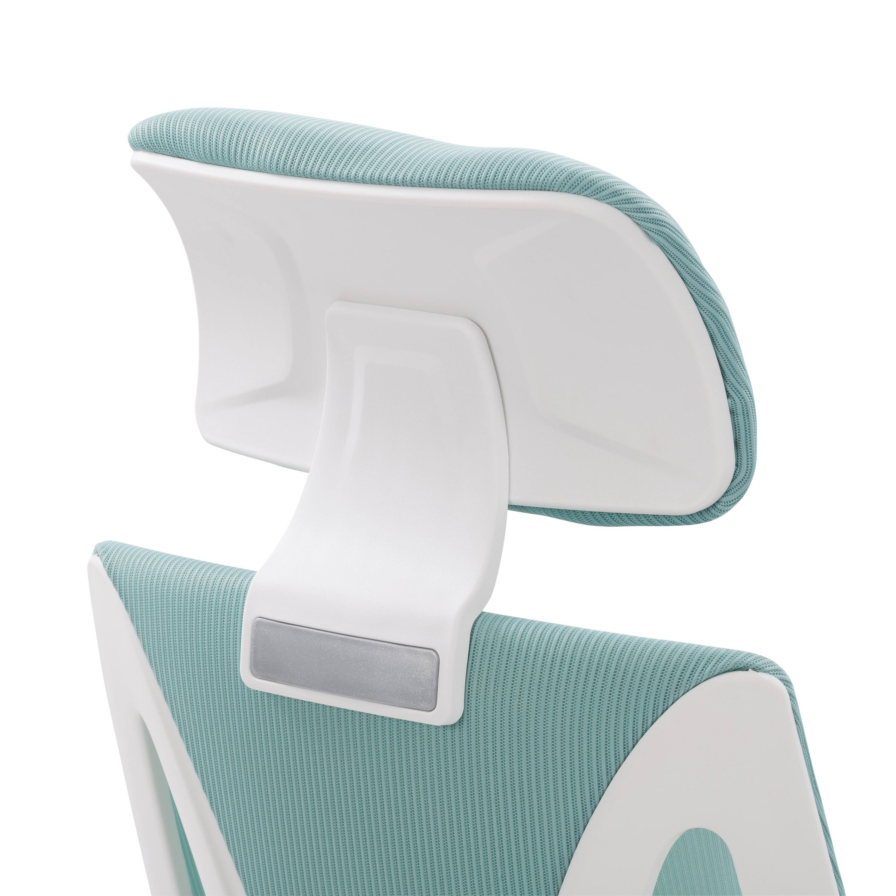 Alt View 17. CorLiving - Workspace Mesh Back Office Chair - Teal and Black.