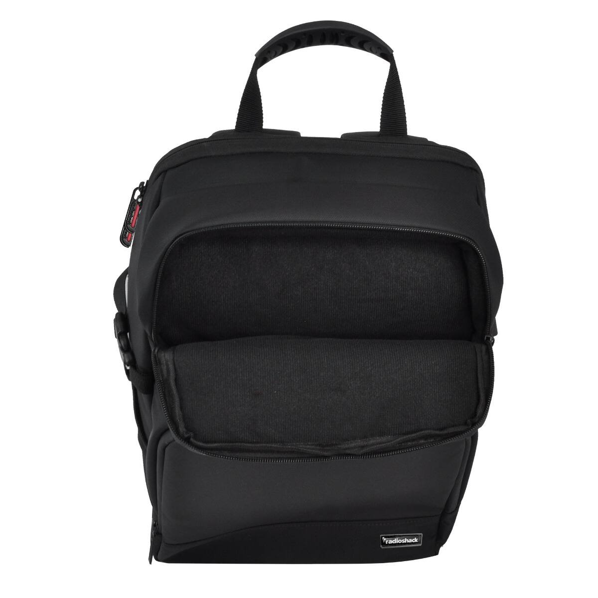 Alt View 4. RadioShack - RadioShack 15.6" Laptop backpack 2607113 Black - Black.