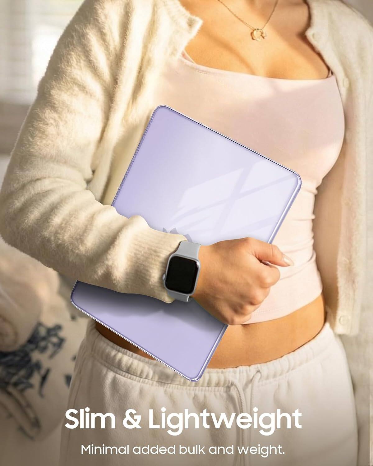Slim & Lightweight  
Minimal added bulk and weight.